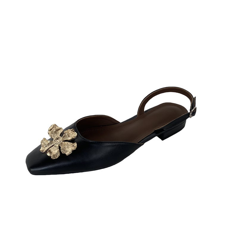 2026 Spring New Flat Closed Toe Half Slipper Sandals for Women - Image 5