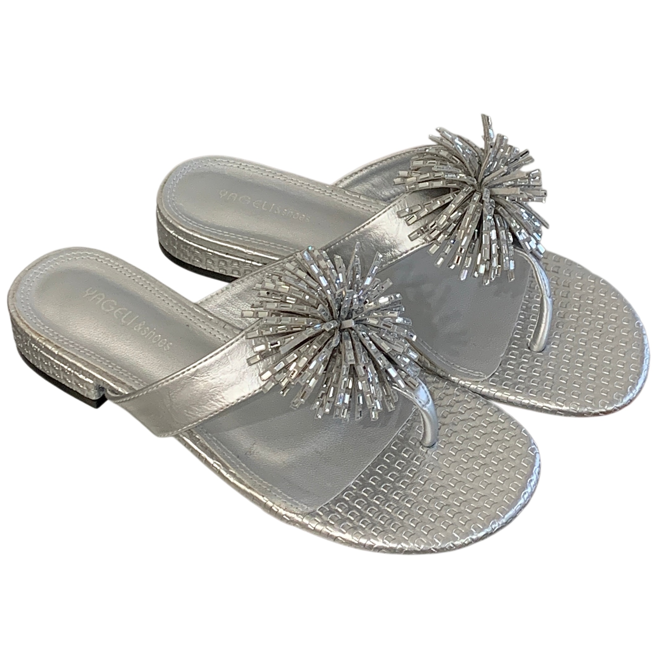 Fairy Style Rhinestone Flip Flops Women Summer Outdoor 2026 New Flat Beautiful Sandals - Image 5